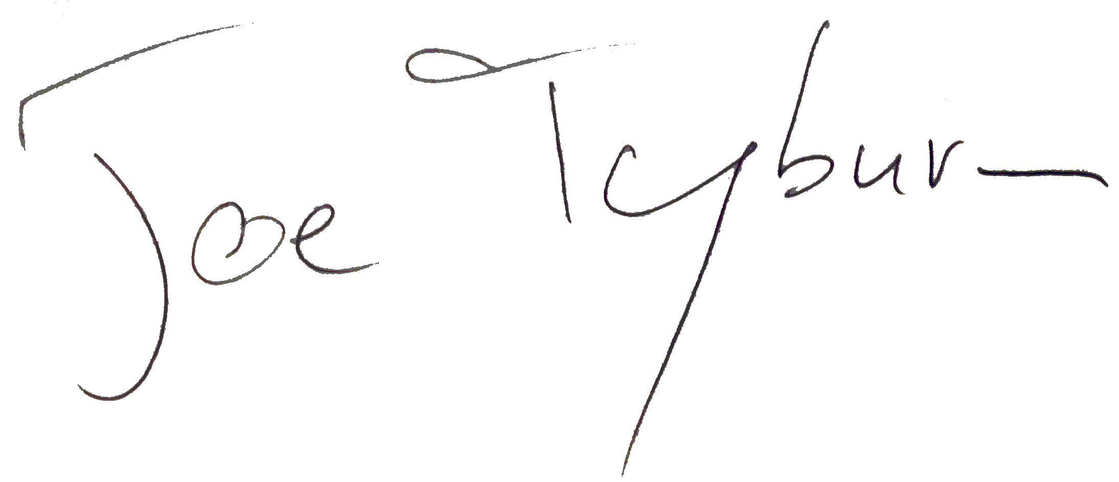 Joe's Signature